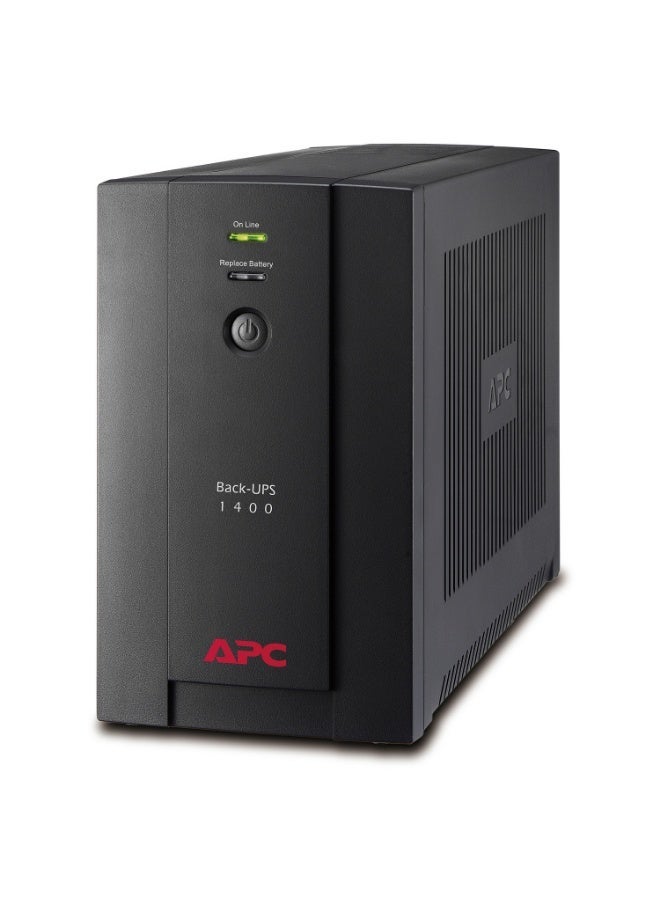 APC BX1400UI | APC Back-UPS 1400VA, 230V with AVR & IEC Sockets | High-Capacity Desktop/Tower UPS - Image 1